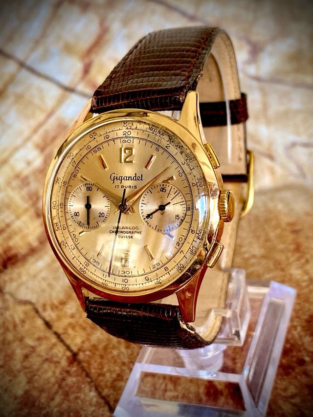 Reloj Gigandet Cronógrafo Suizo ORO 18K