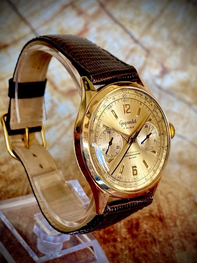 Reloj Gigandet Cronógrafo Suizo ORO 18K