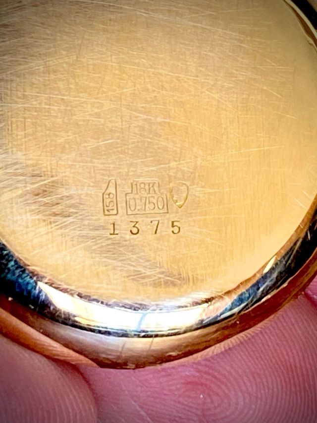 Reloj Gigandet Cronógrafo Suizo ORO 18K