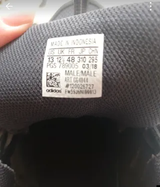 Scarpe Adidas Uomo N.48 (calza 47)