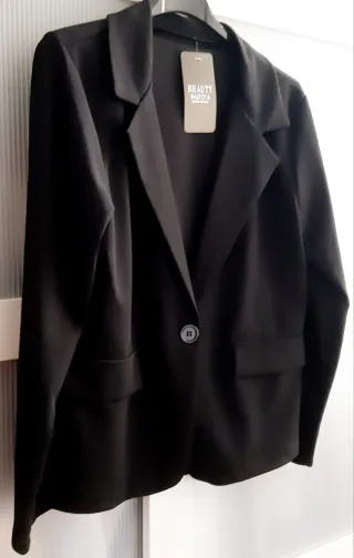 Blazer Preto BEAUTY MODA Tamanho S/M