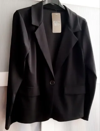Blazer Preto BEAUTY MODA Tamanho S/M