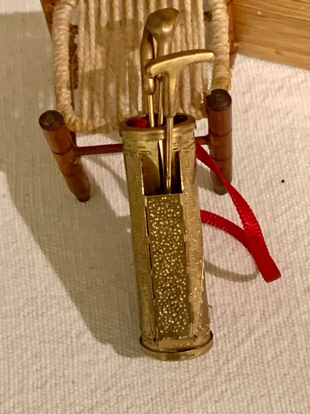 Miniaturas Casa Muñecas: Golf y Esquís