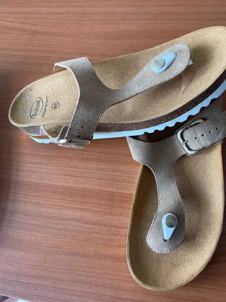 Sandalias Scholl Bioprint Talla 41 Beige