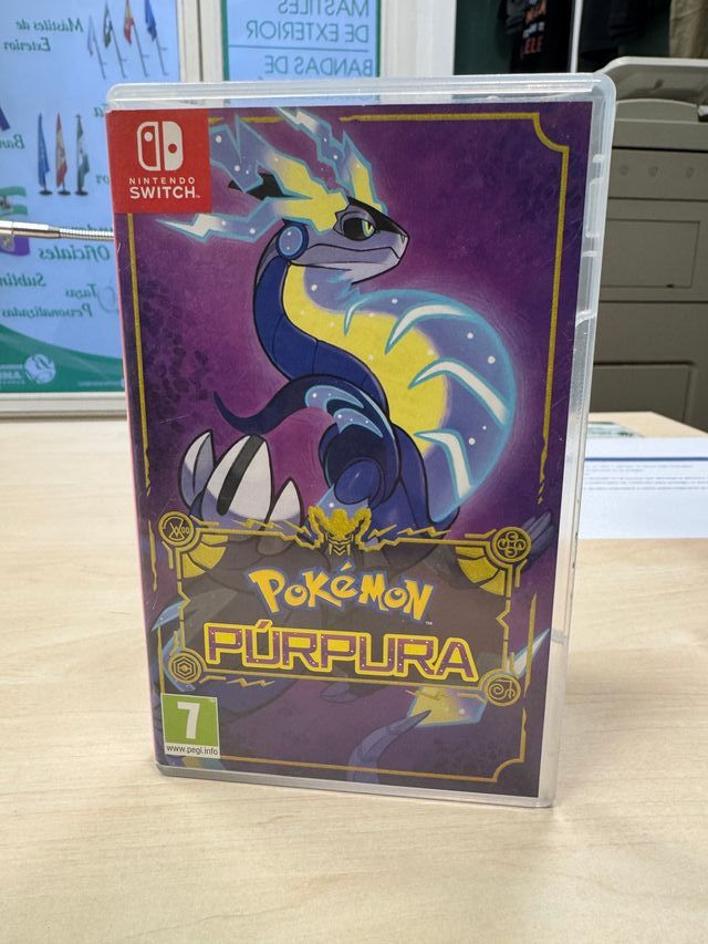 Pokémon Púrpura Nintendo Switch