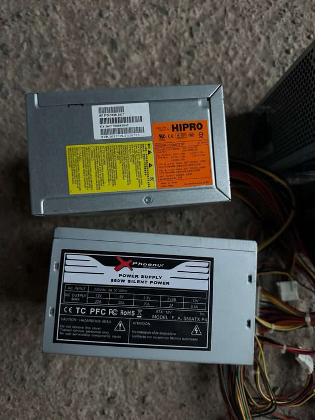 Fuentes de Alimentación PC