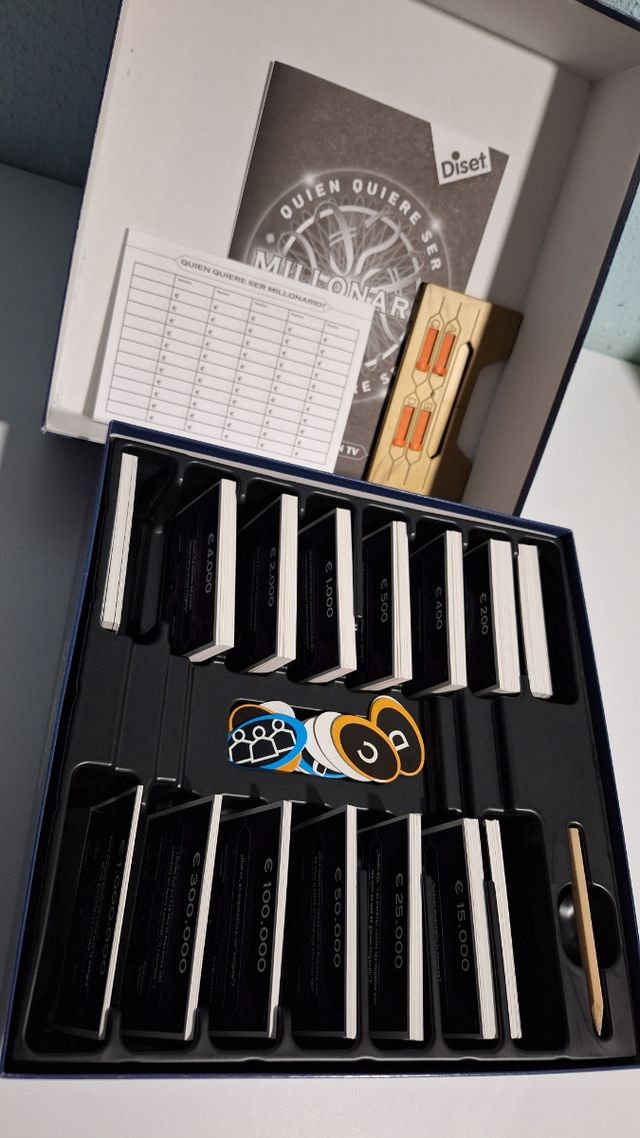 Juego de mesa ¿Quién quiere ser millonario?