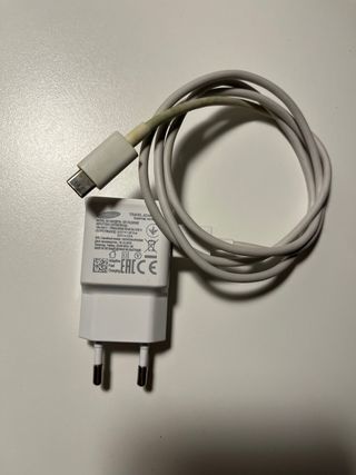 Cargador Samsung carga rápida tipo C