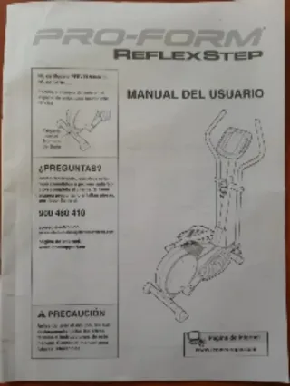 Bicicleta Elíptica Entrenamiento