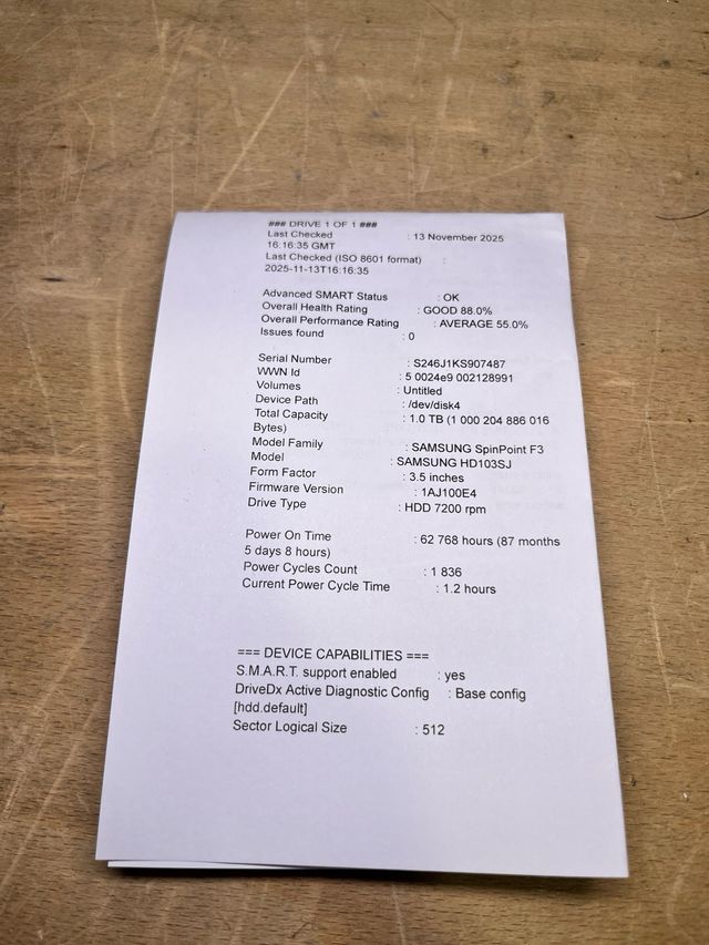 Disco Rígido Samsung 1TB HD103SJ