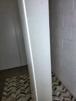 Pareja Librerías Metraquilato Blanco Años 80