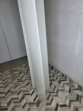 Pareja Librerías Metraquilato Blanco Años 80