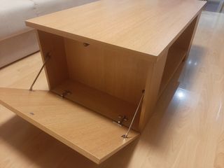 Mesa de centro salón de madera