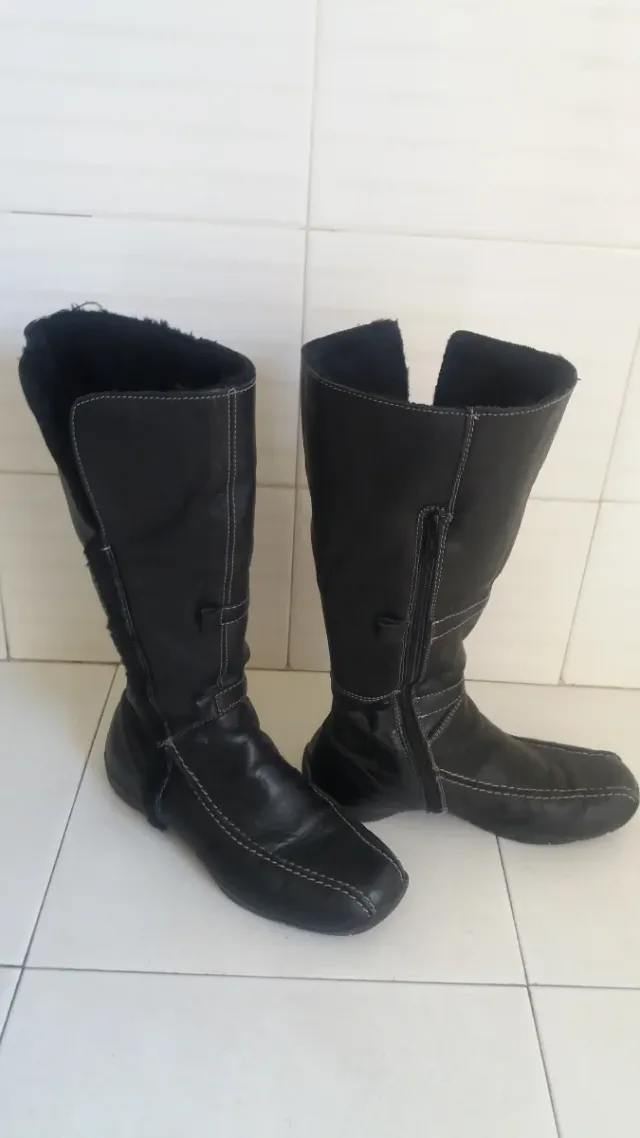 Botas Sacha Too Piel Talla 38