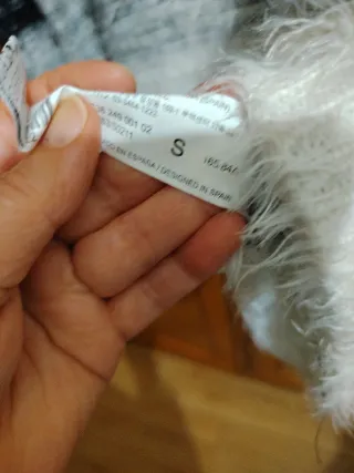 Jersey mujer negro y blanco talla única