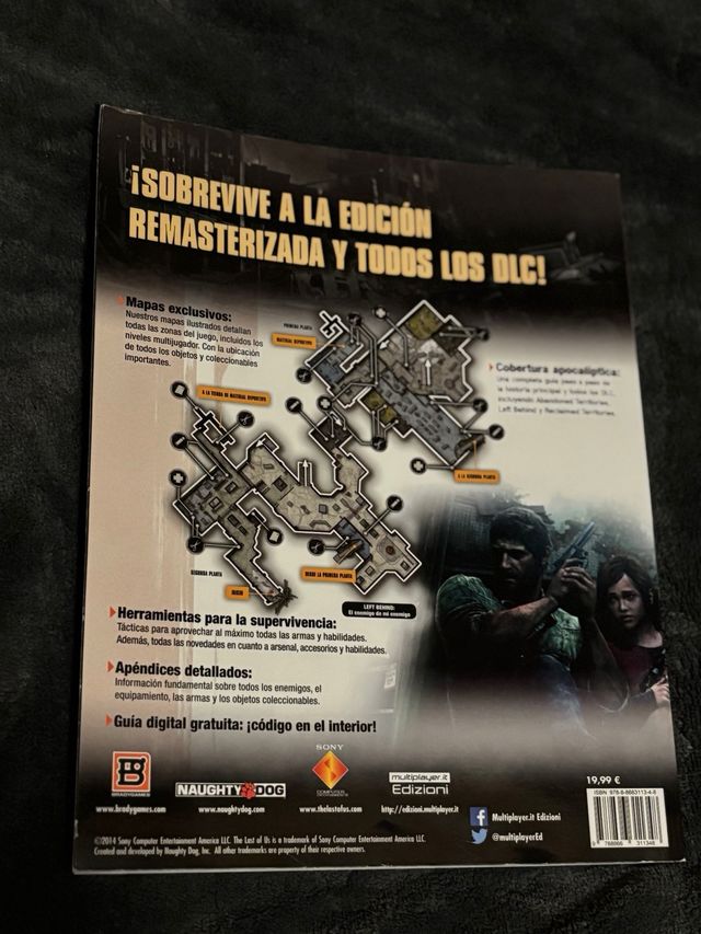 Guía BradyGames The Last of Us Remastered PS4