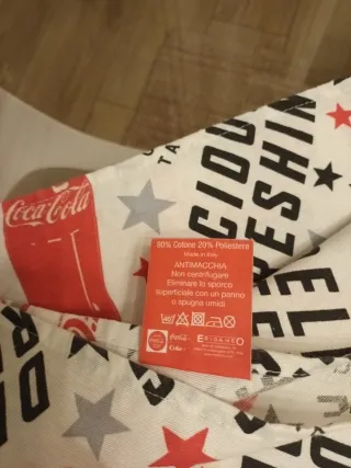 Tovaglia Coca Cola antimacchia 135x165
