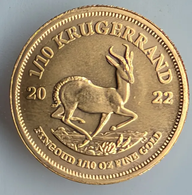 1/10 Oz Oro Krugerrand 2022