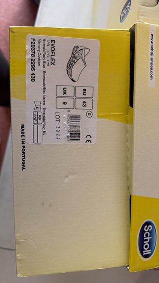 Zuecos Scholl Evoflex Tallas 42 y 43