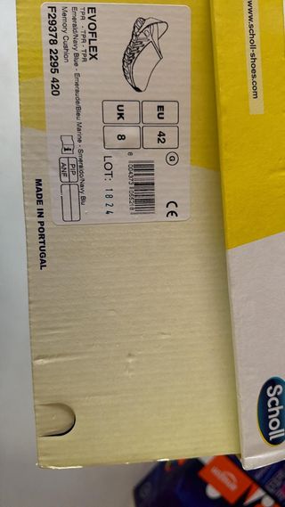 Zuecos Scholl Evoflex Tallas 42 y 43