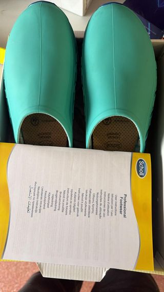 Zuecos Scholl Evoflex Tallas 42 y 43