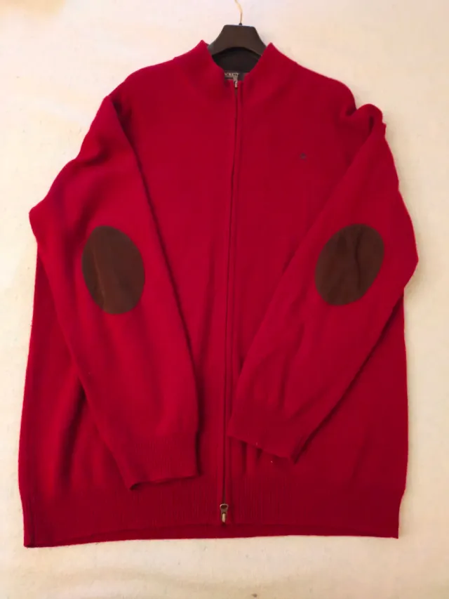 Chaqueta Hackett London Roja Hombre Talla grande