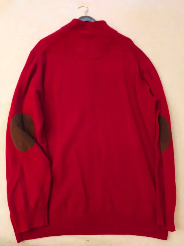 Chaqueta Hackett London Roja Hombre Talla grande