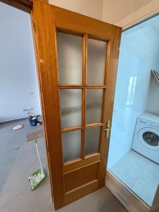 4 PUERTAS MADERA MACIZAS