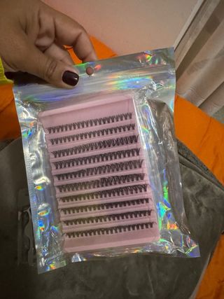 Ciglia finte Em nere