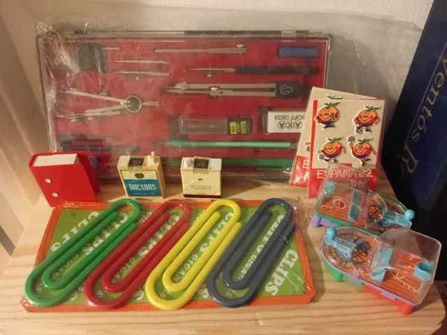 Material escolar vintage EGB ideal regalo