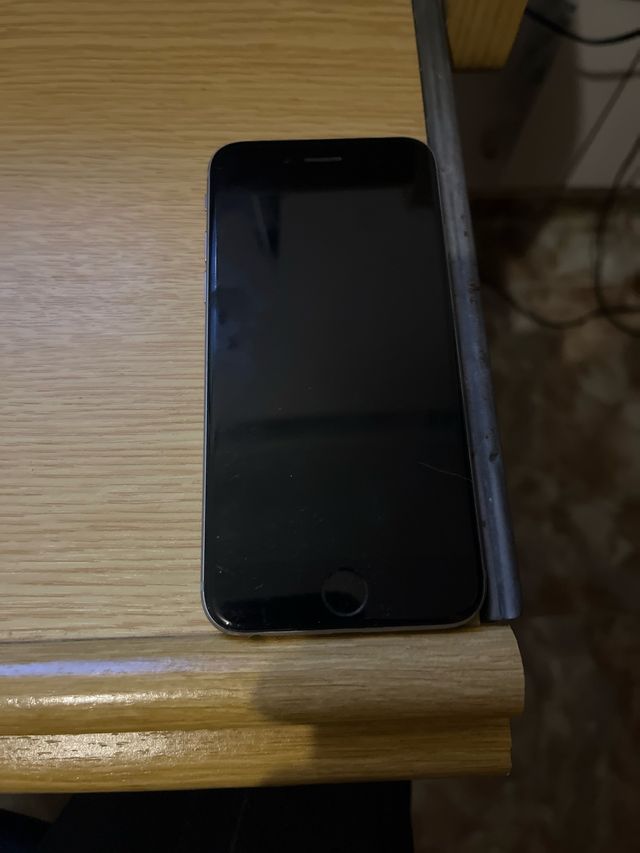 Móvil Apple Negro/Plateado