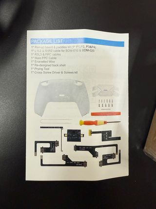 Kit mando gatillo pro para PS4