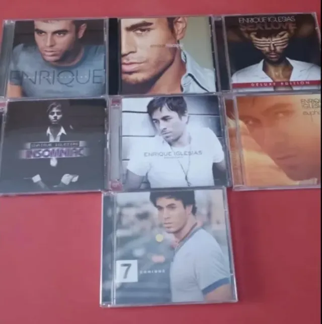 Lotes de CDs Enrique Iglesias
