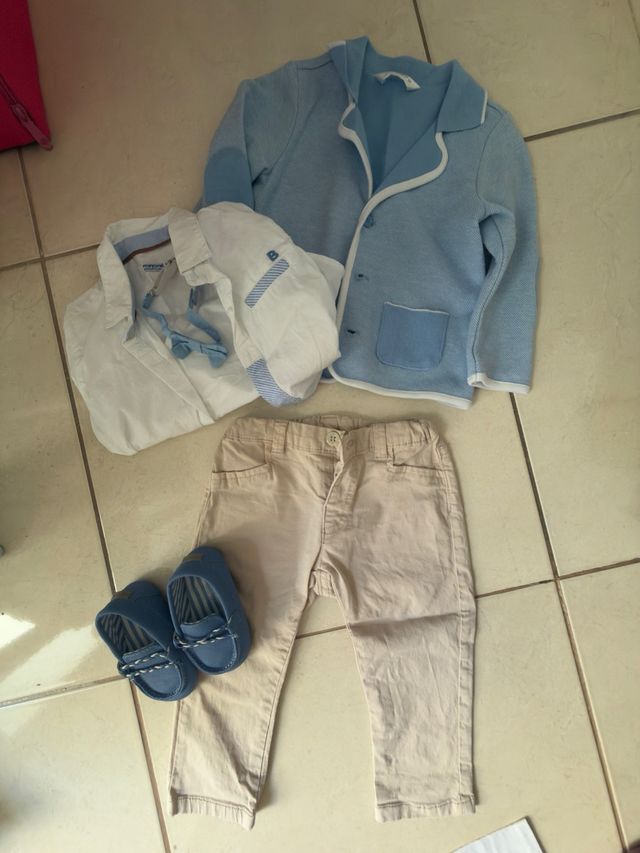 Conjunto bebé 12 meses evento