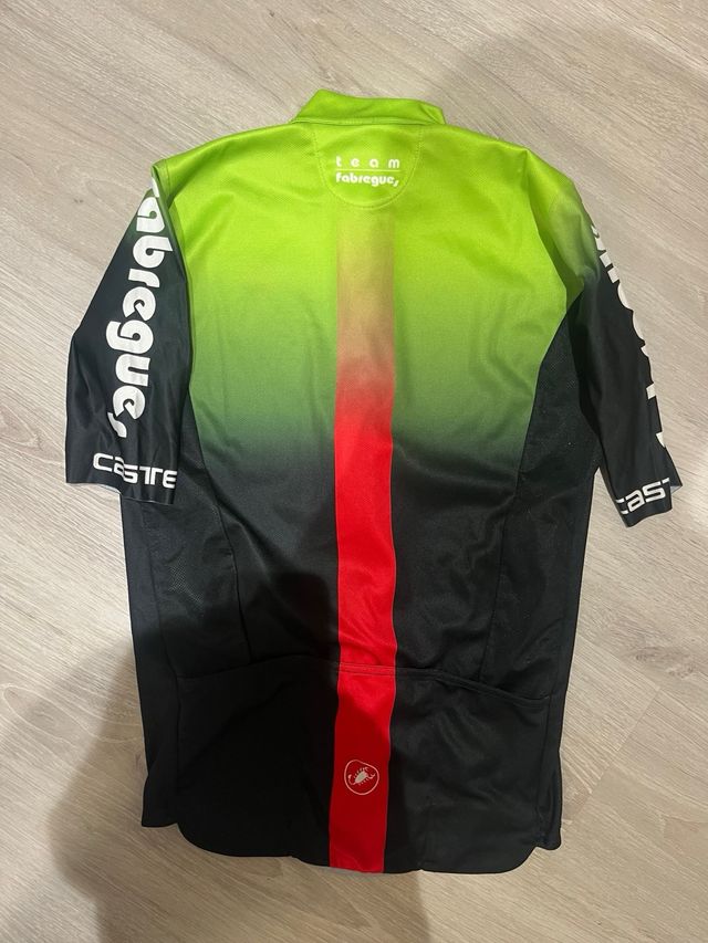 Maillot Castelli Fabregues Verde y Negro