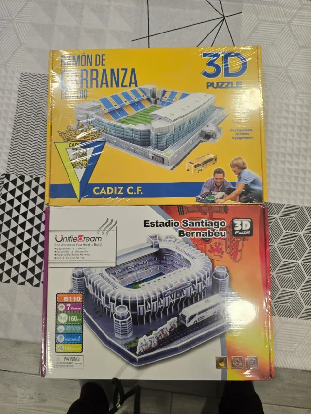 Puzzles 3D Estadio Carranza y Bernabéu