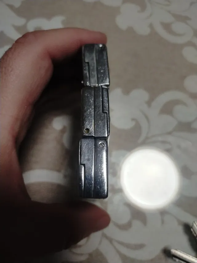 Lote de 3 mecheros plateados dunhill