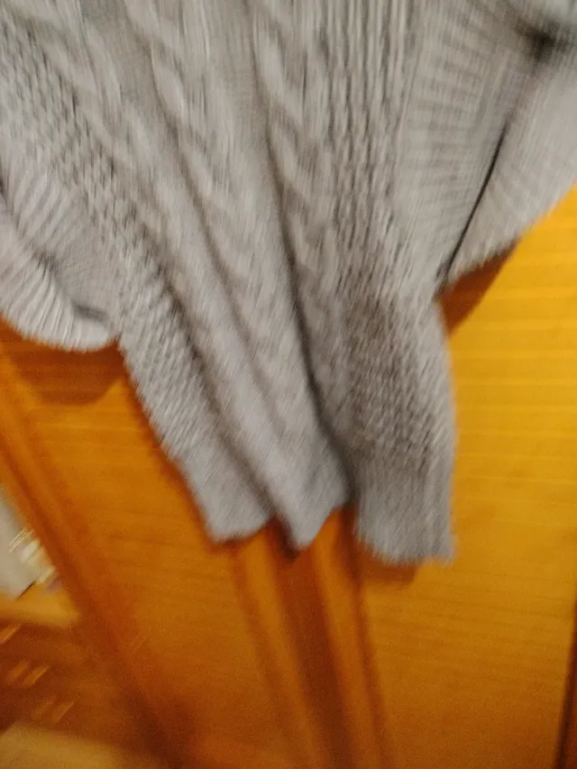 Jersey de punto mujer cuello alto