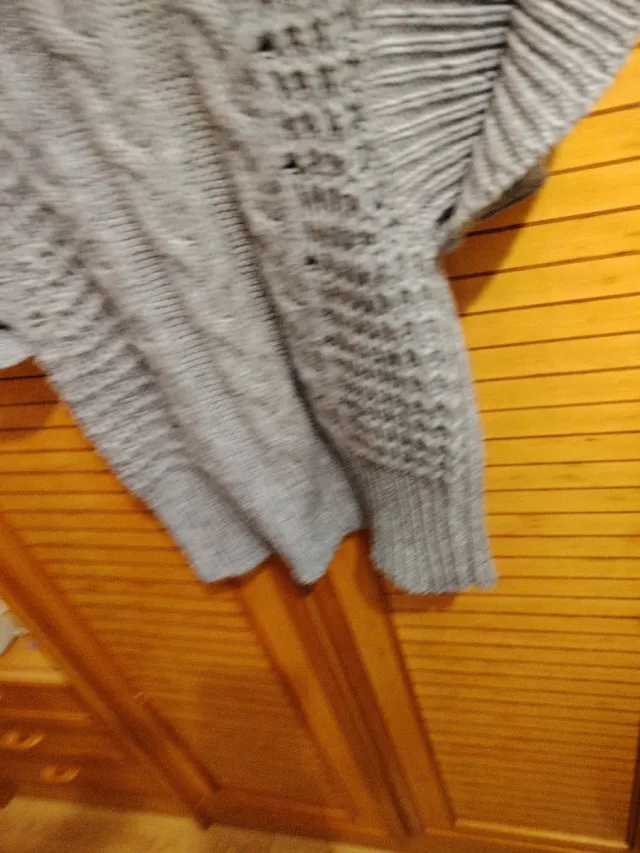 Jersey de punto mujer cuello alto