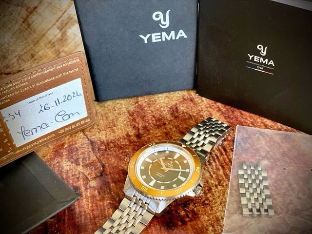 Reloj YEMA Sous Marine Automático FULL SET, GARANT