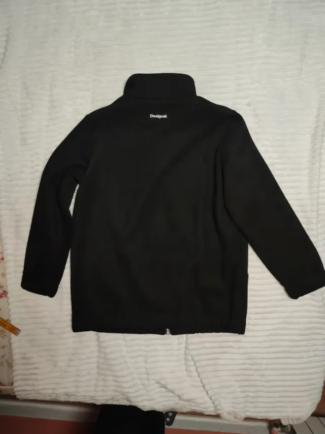 Abrigo Desigual Negro Talla XL