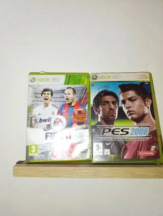 FIFA 11 y PES 2008 Xbox 360