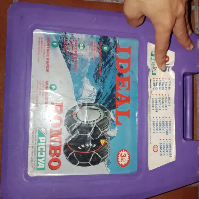 Cadenas para nieve IDEAL