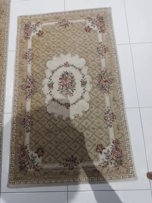 Conjunto de 2 alfombras