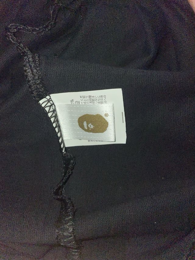 Camiseta BAPE x Stussy