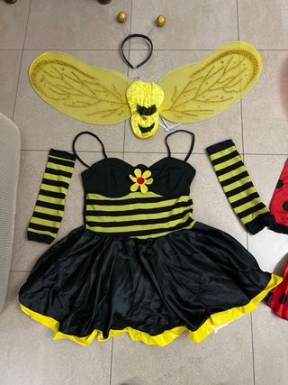 Disfraz Mariquita y Abeja Talla Única