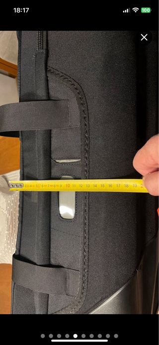 Maleta de cabina Nike negra