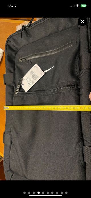 Maleta de cabina Nike negra