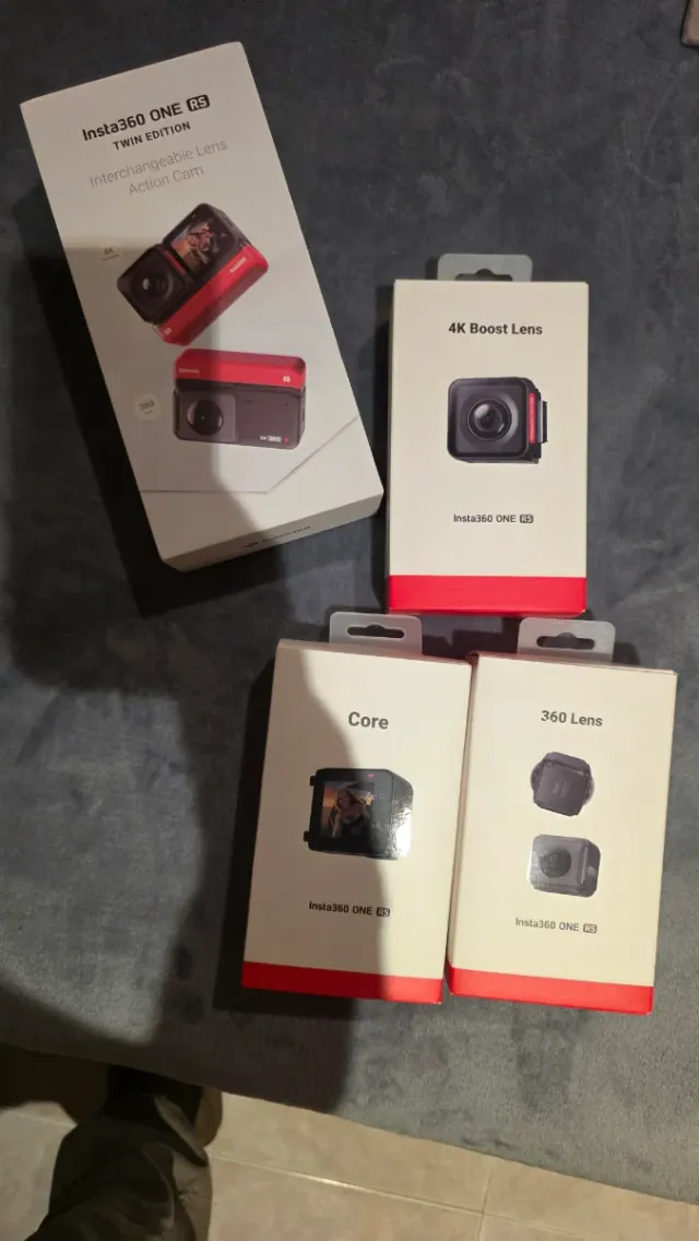 Insta360 ONE RS Twin Edition Cámara