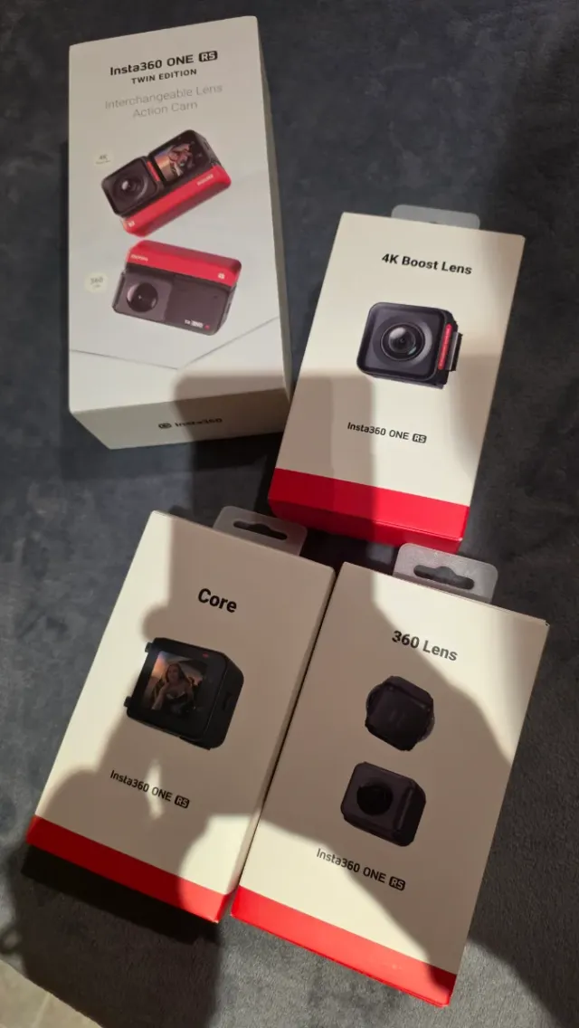 Insta360 ONE RS Twin Edition Cámara